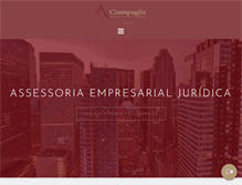 Tablet Screenshot of ciampaglia.com.br